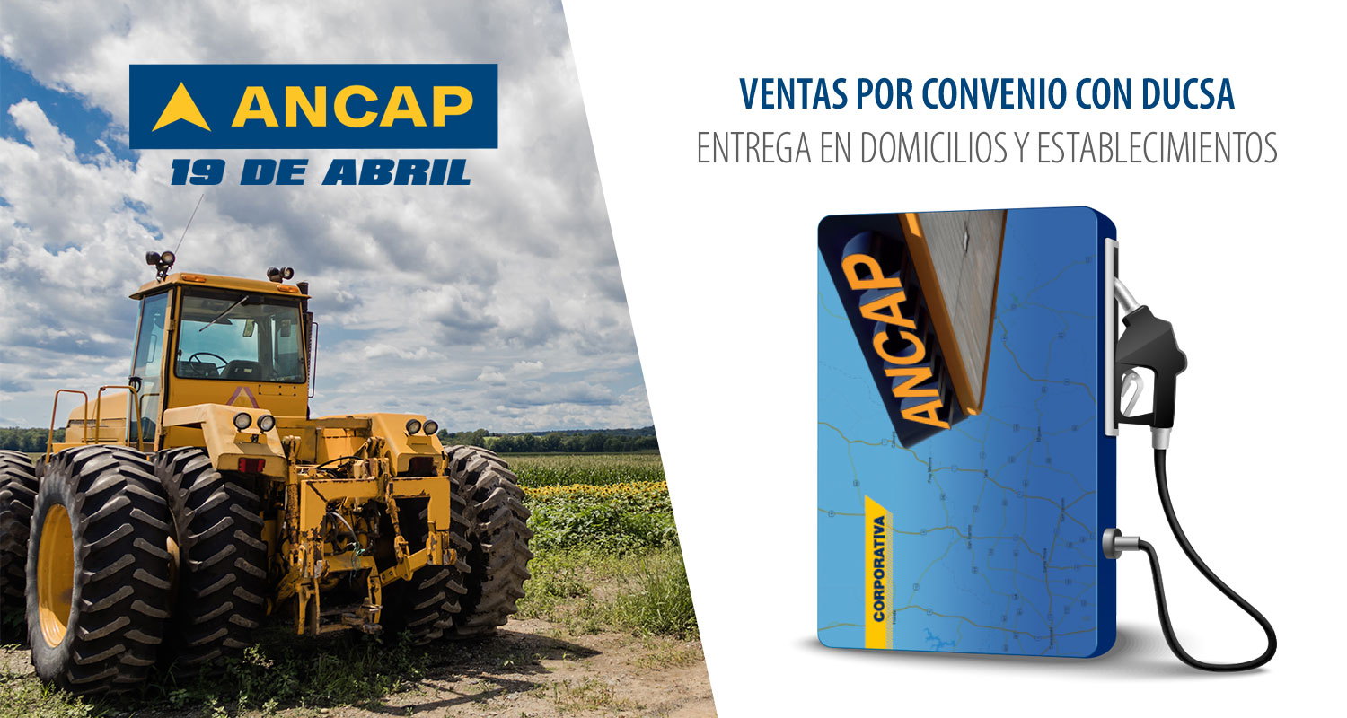 VENTA DE COMBUSTIBLES ANCAP POR CONVENIO CON DUCSA